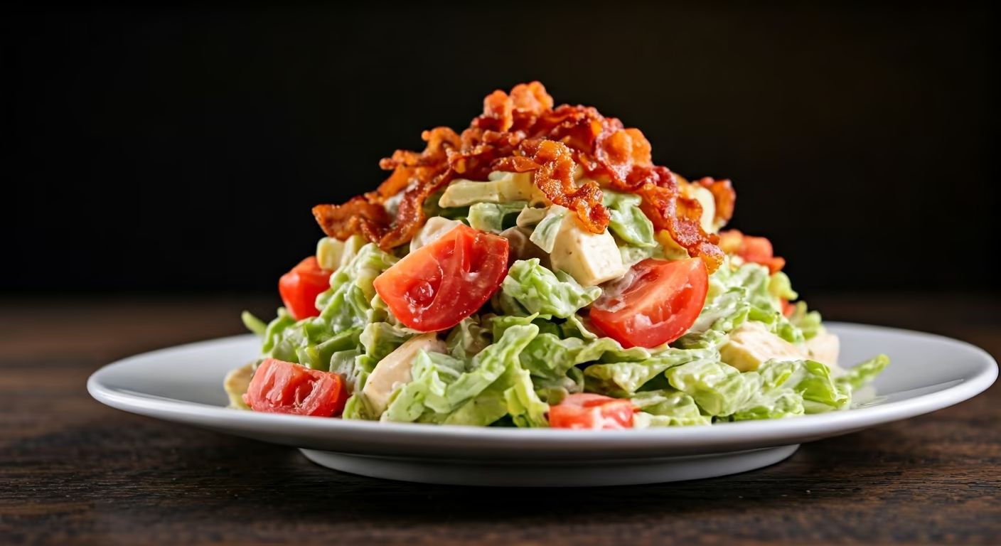 Bacon Lover's Dream Salad recipe - American easy difficulty in Side Dishes, Salads, Bacon category
