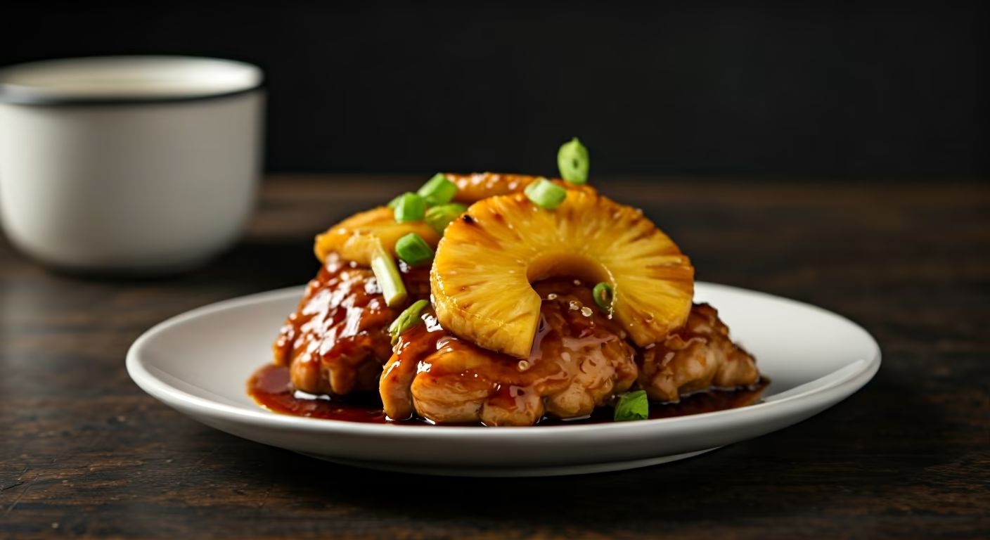 Pineapple Glazed Shoyu Chicken recipe - Other medium difficulty in Main Dishes, Grilling, Ethnic Dishes category