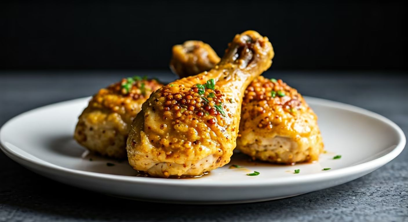 Crispy Air Fryer Honey Mustard Chicken recipe - American easy difficulty in Main Dishes, Chicken, Air Fryer category