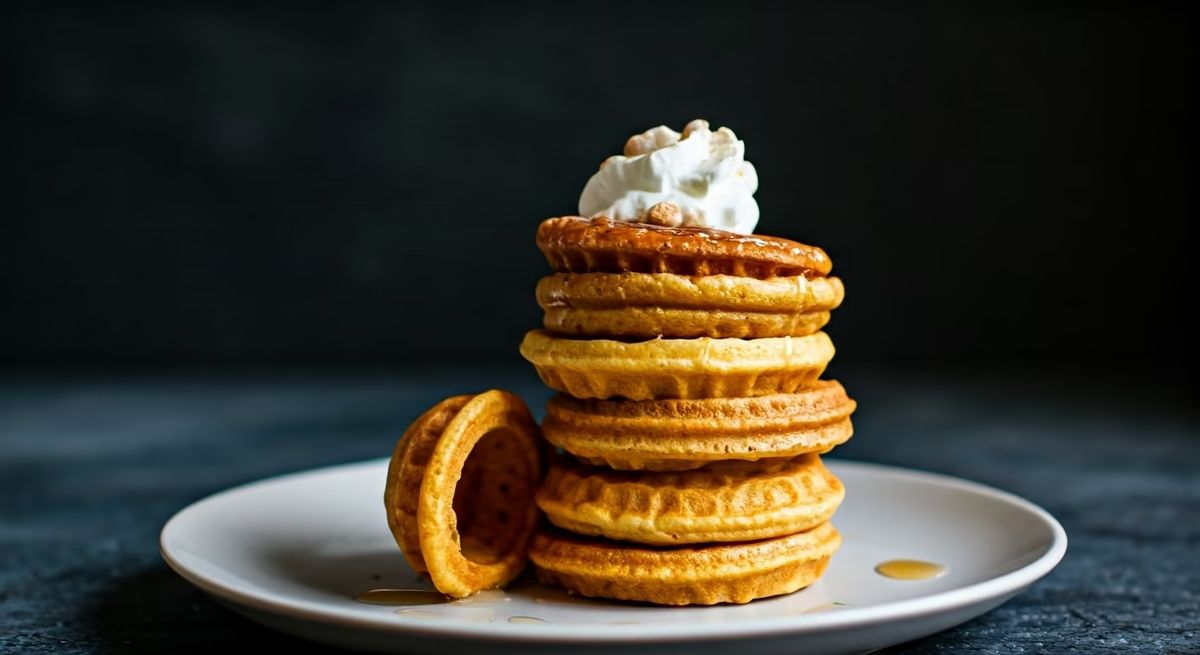 Spiced Pumpkin Waffle Cone Recipe recipe - American medium difficulty dish