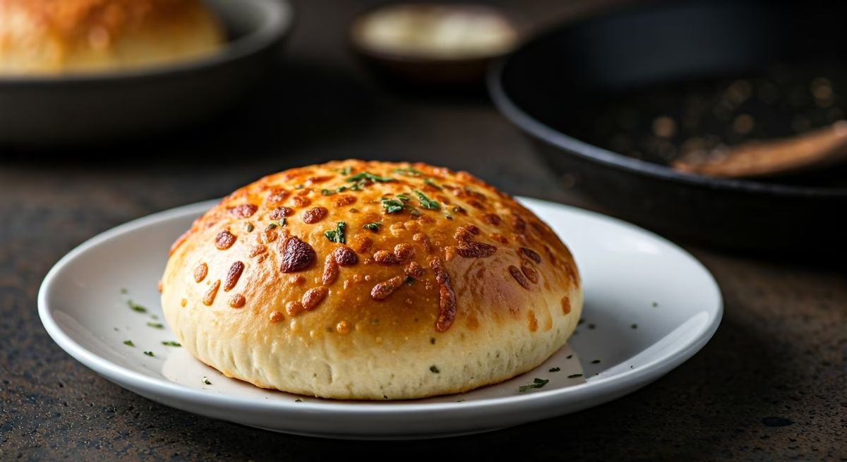 Cheesy Garlic Herb Pizza Dough recipe - Italian medium difficulty dish