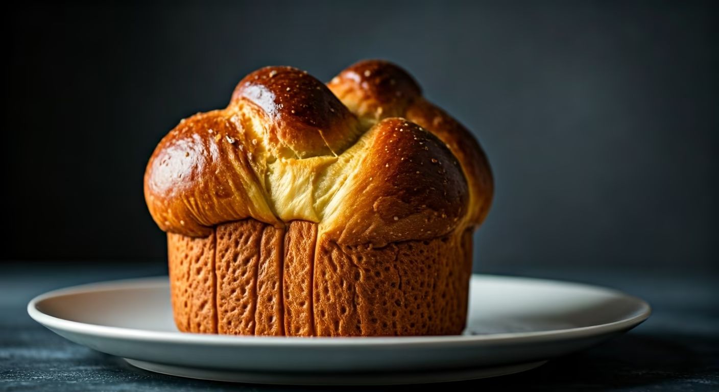 Buttery Brioche Bread Recipe recipe - delicious medium difficulty in Breakfast, Bread category