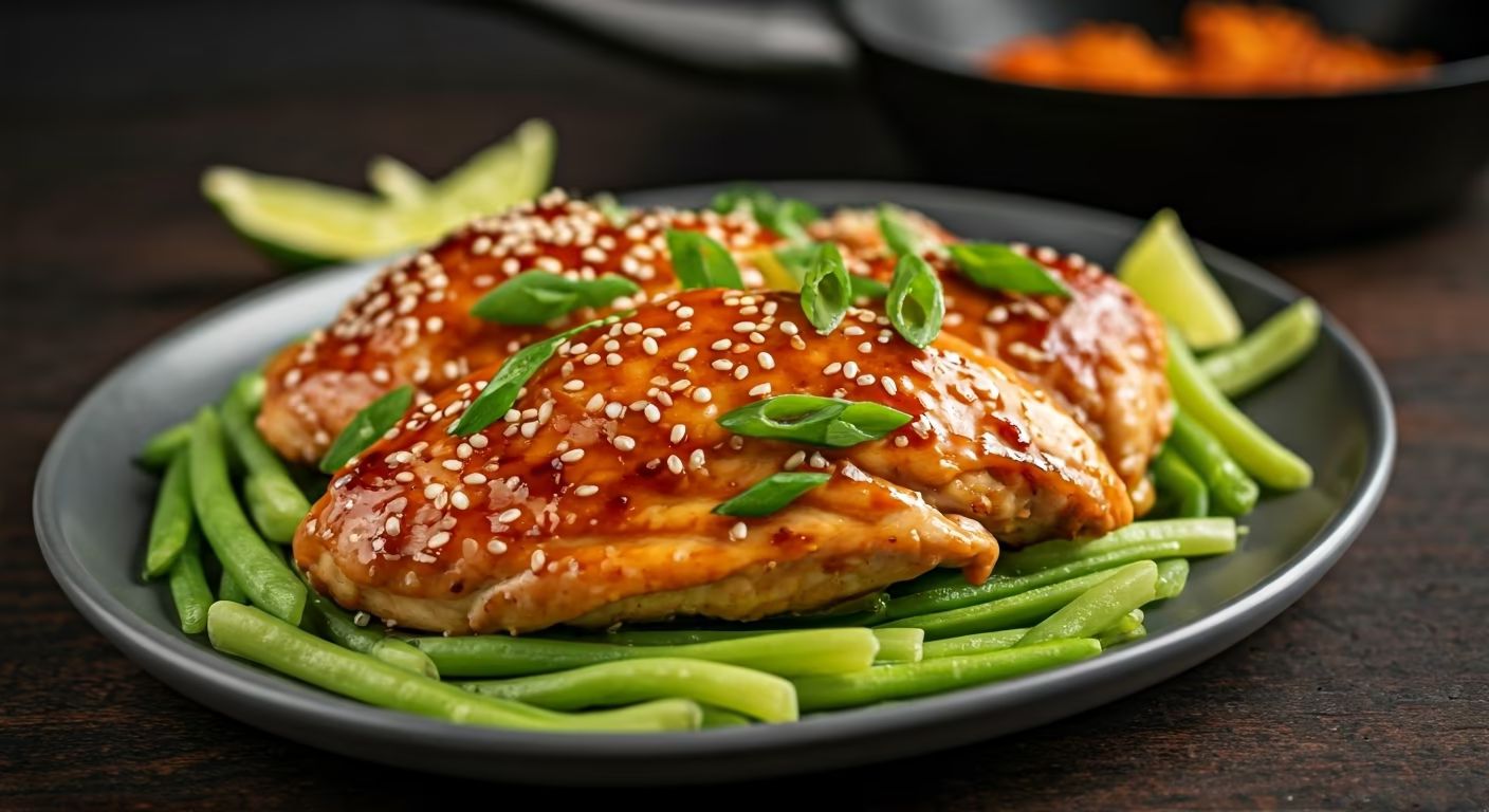 Healthy Teriyaki Chicken recipe - Asian easy difficulty in Quick & Easy, Chicken category