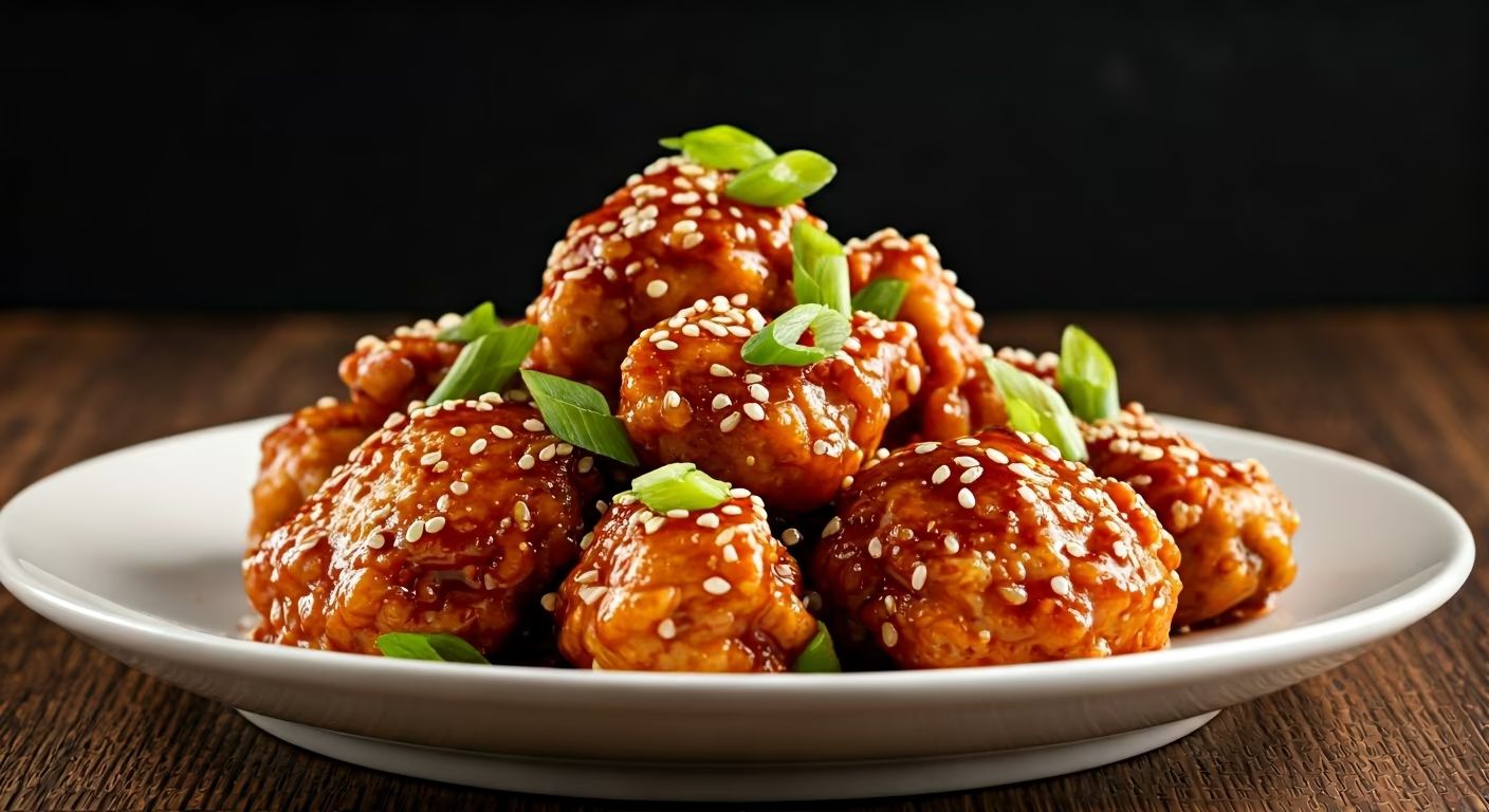 Crispy General Tso Chicken recipe - Asian medium difficulty in Chicken category
