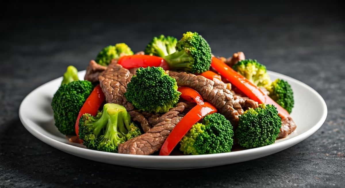 Savory Steak and Broccoli Stir Fry recipe - Asian medium difficulty dish