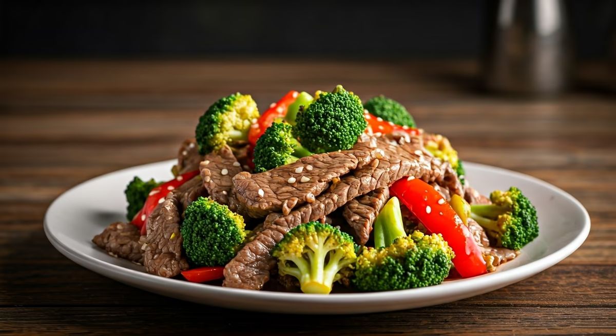 Beef and Broccoli Stir Fry recipe - Asian medium difficulty dish