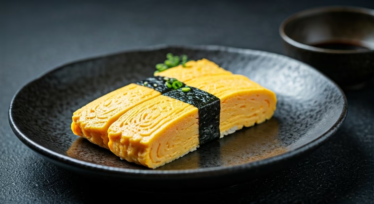 Sushi Restaurant-Style Tamago Recipe @ TotallyChefs