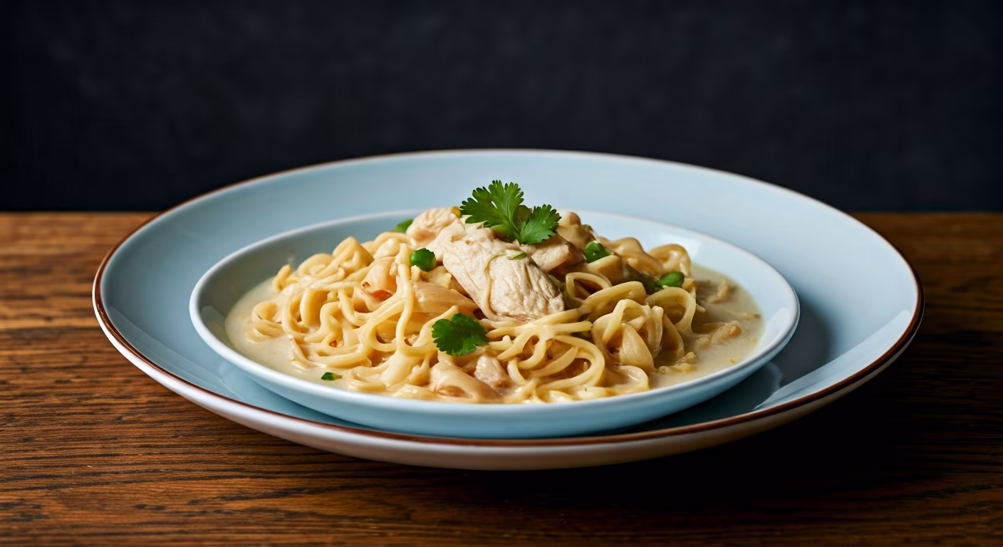 Coconut Milk Chicken Noodle Soup recipe - delicious medium difficulty in Comfort Food category