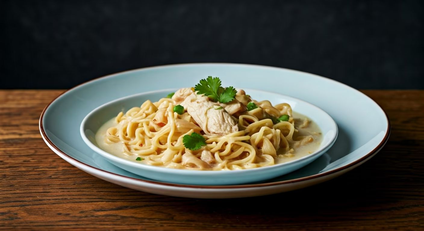 Coconut Milk Chicken Noodle Soup recipe - delicious medium difficulty in Comfort Food category