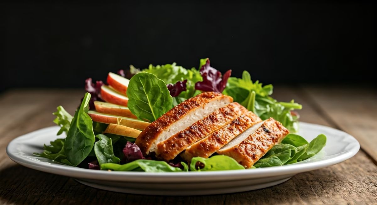 Smoky Applewood Chicken Breast Salad recipe - American easy difficulty dish