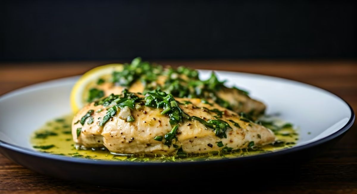 Herbed Lemon Chicken Skillet recipe - Mediterranean easy difficulty dish