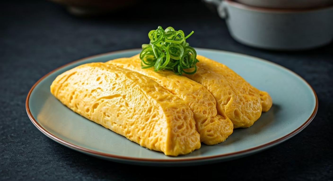Savory Miso Tamagoyaki recipe - Japanese medium difficulty in Main Dishes, Ethnic Dishes, Comfort Food category