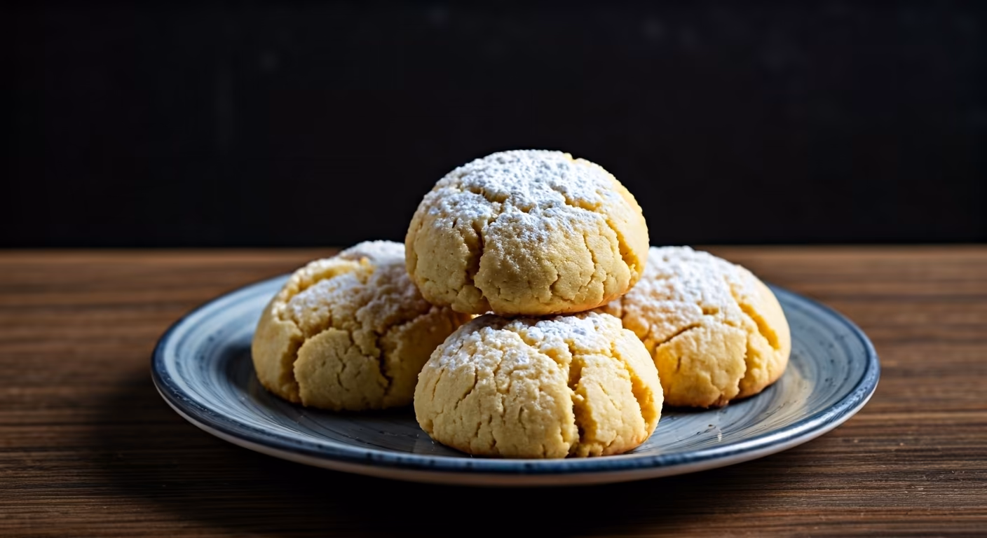 Chinese Taosu Crumbly Cookies 桃酥 recipe - Chinese medium difficulty in Desserts, Cookies category