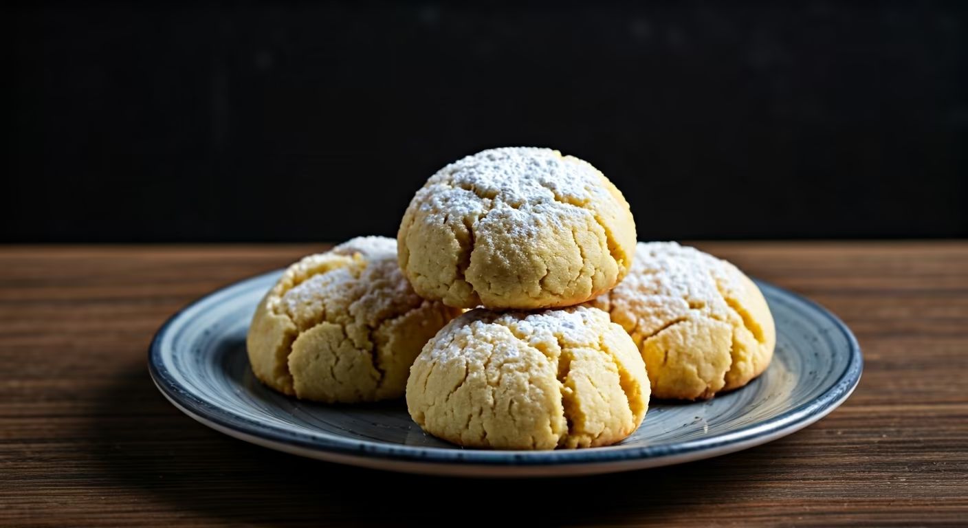 Chinese Taosu Crumbly Cookies 桃酥 recipe - delicious medium difficulty in Desserts, Cookies category