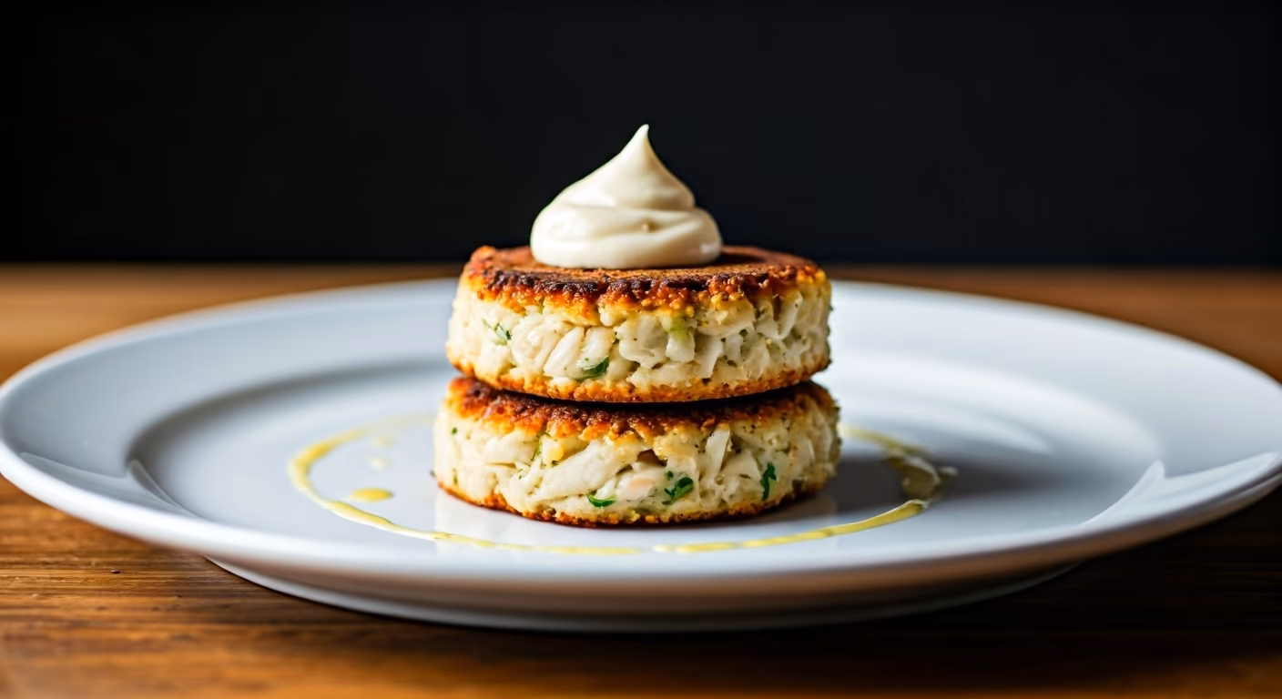 Savory Crab Cakes with Lemon Aioli recipe - Other medium difficulty in Main Dishes, Appetizers category
