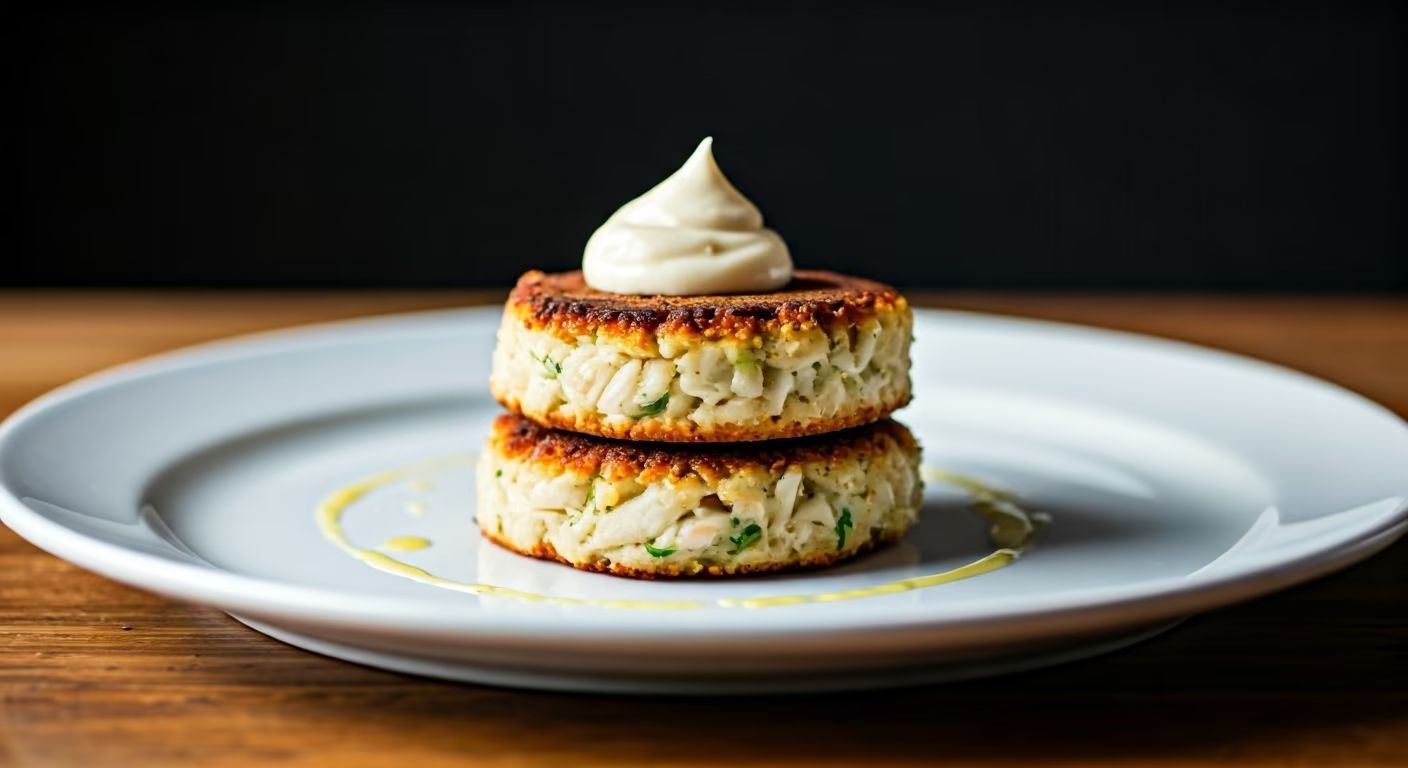 Savory Crab Cakes with Lemon Aioli recipe - delicious medium difficulty in Main Dishes, Appetizers category