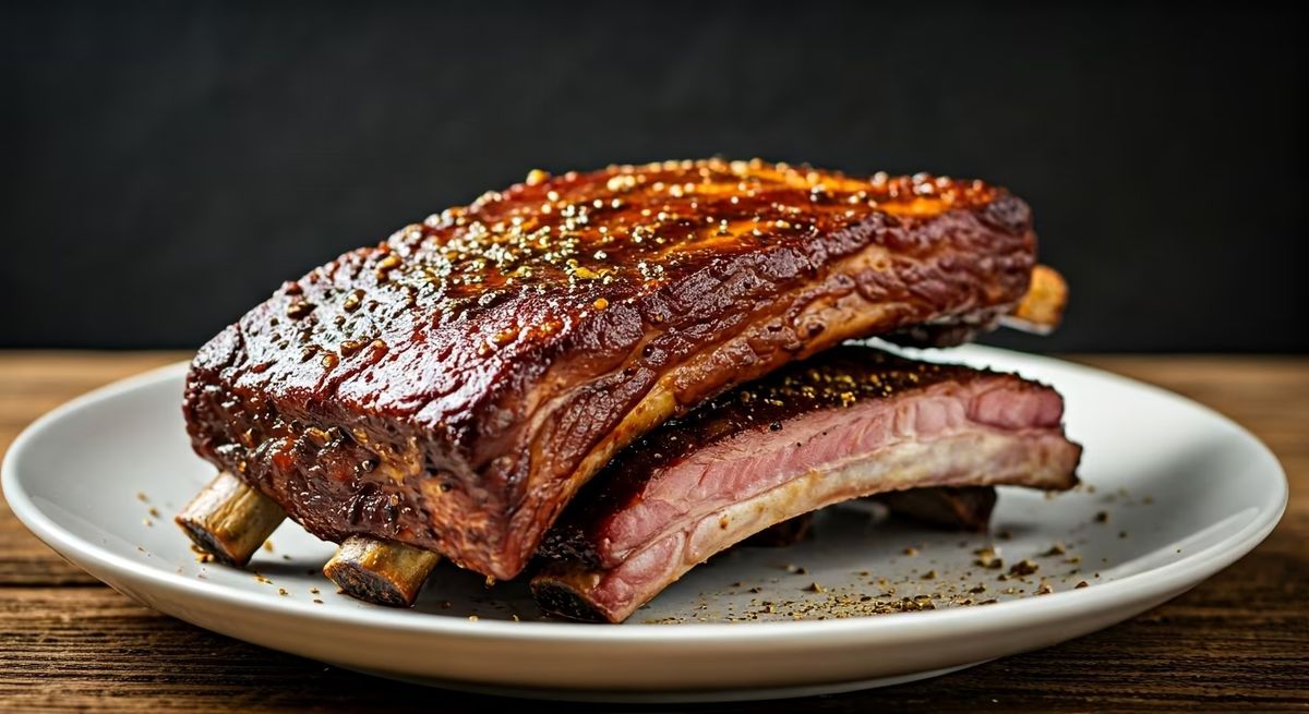 Smoky Bourbon BBQ Pork Ribs Rub recipe - American medium difficulty dish