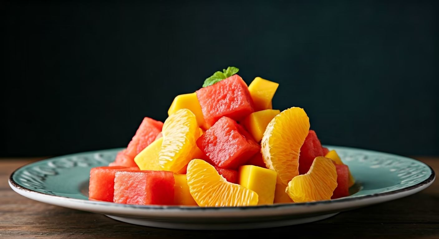 Tropical Fruit Medley Salad recipe - Other easy difficulty in Salads, Quick & Easy, Fruit category