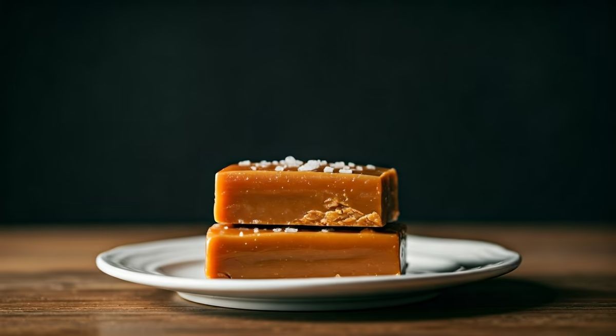 Sea Salted Caramel Fudge Milk Chocolate Bars recipe - Other medium difficulty dish