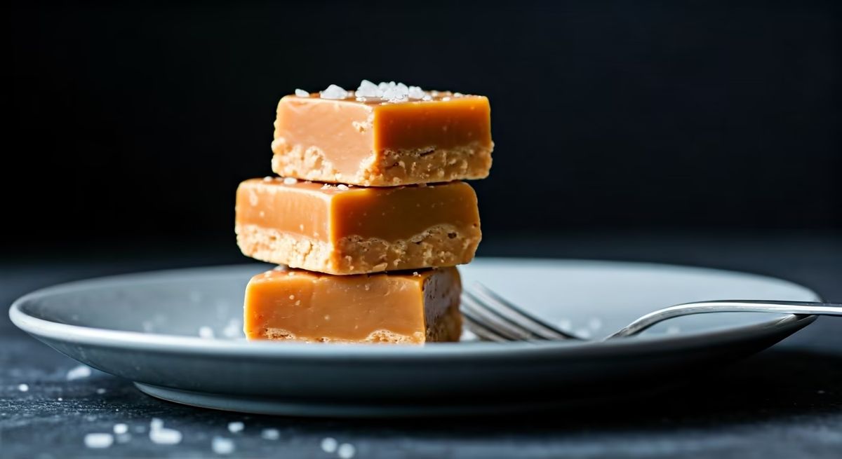 Sea Salted Caramel Fudge Covered in Milk Chocolate recipe - Other medium difficulty dish