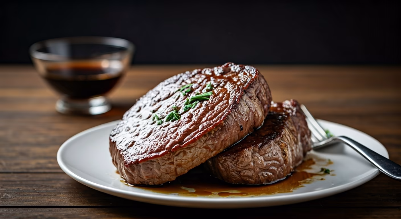 Bourbon Marinated Elk Steaks recipe - American medium difficulty in Main Dishes, Grilling, Game Meat category