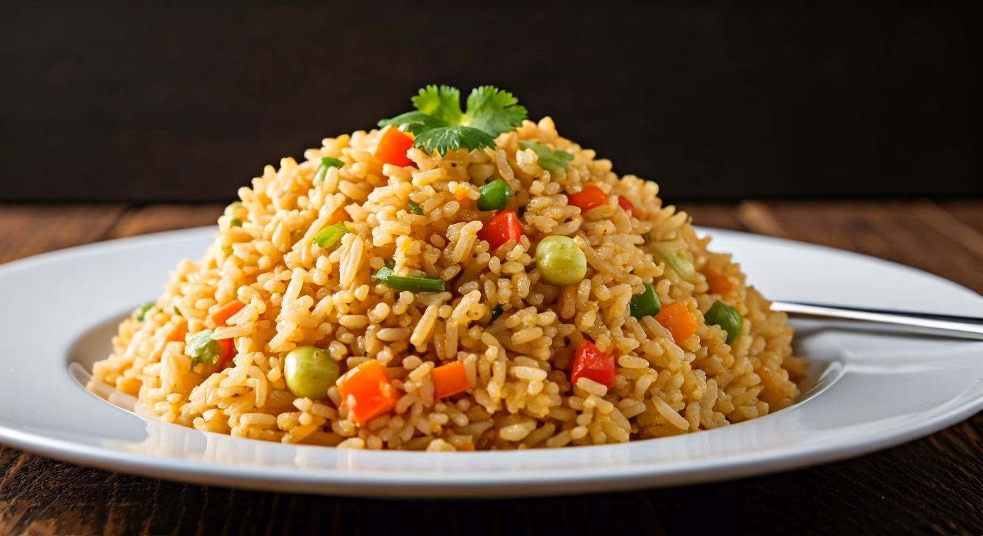 Citrus Fried Rice recipe - Asian easy difficulty in Vegetarian, Main Dishes, Quick & Easy category