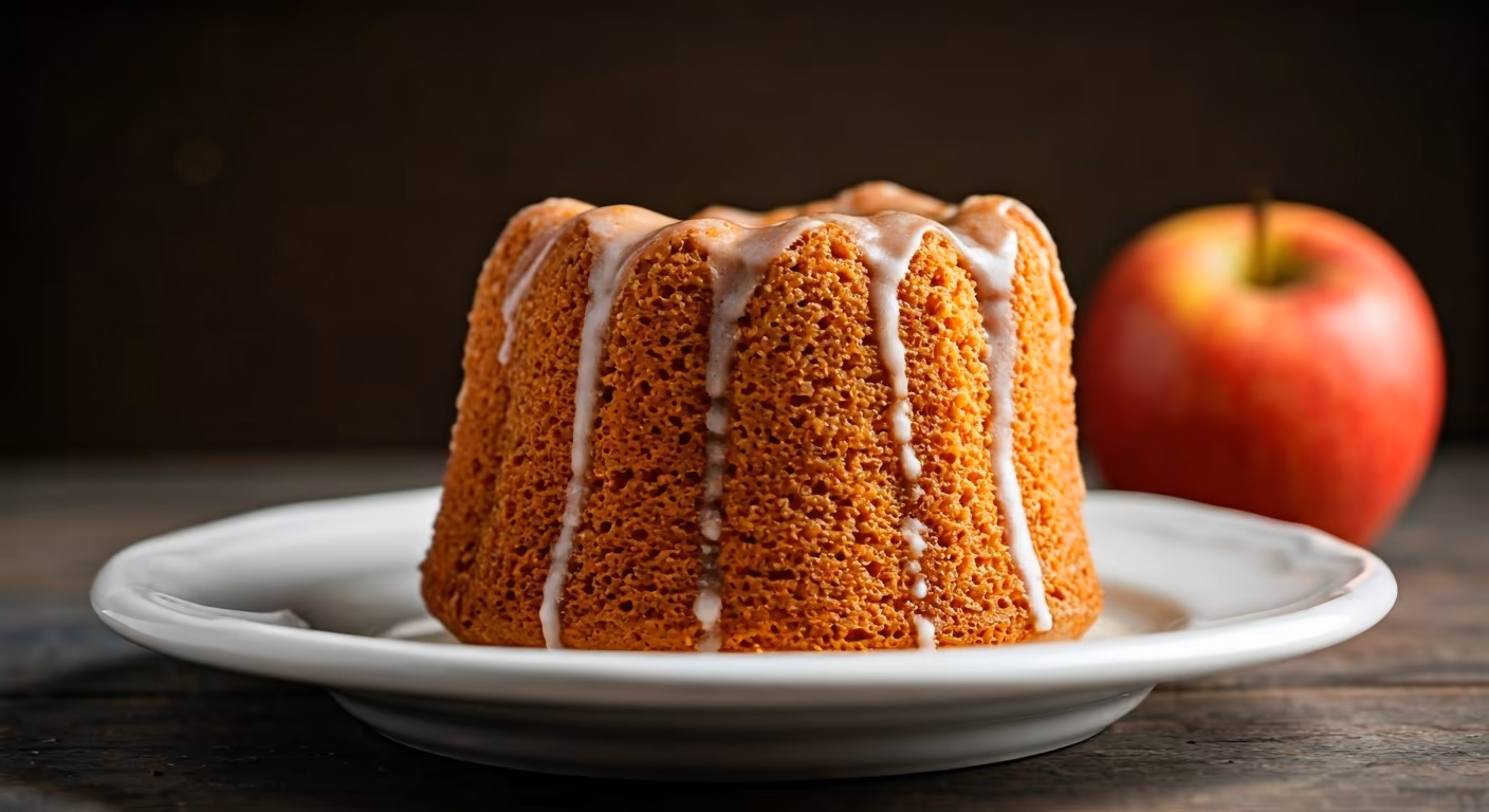 Glazed Honeycrisp Apple Fritter Cake recipe - delicious medium difficulty in Desserts, Comfort Food, Baking category
