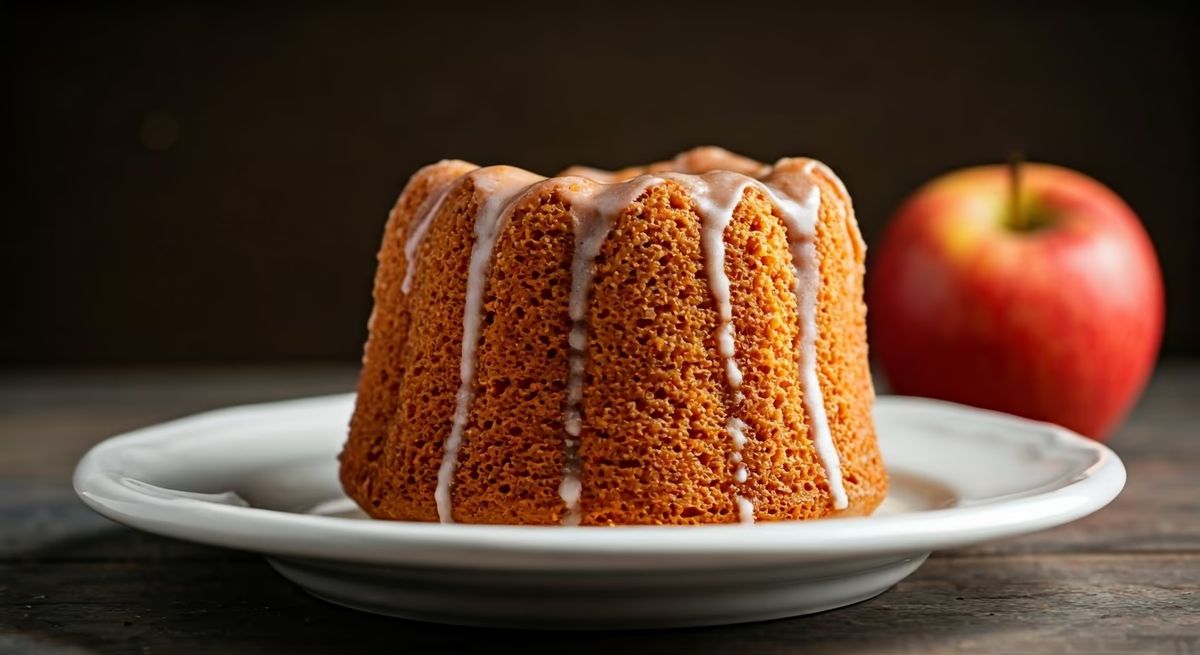 Glazed Honeycrisp Apple Fritter Cake recipe - American medium difficulty dish