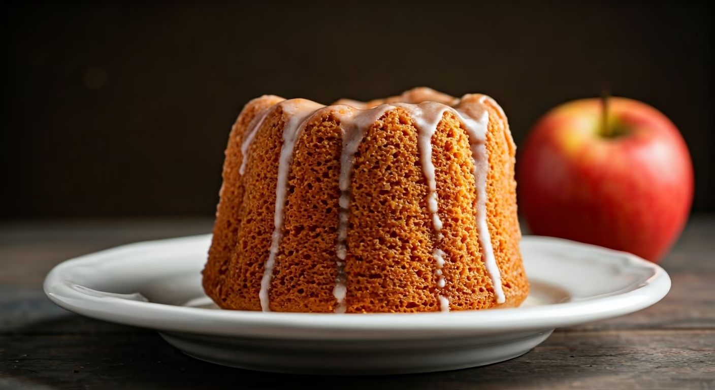 Glazed Honeycrisp Apple Fritter Cake recipe - delicious medium difficulty in Desserts, Comfort Food, Baking category