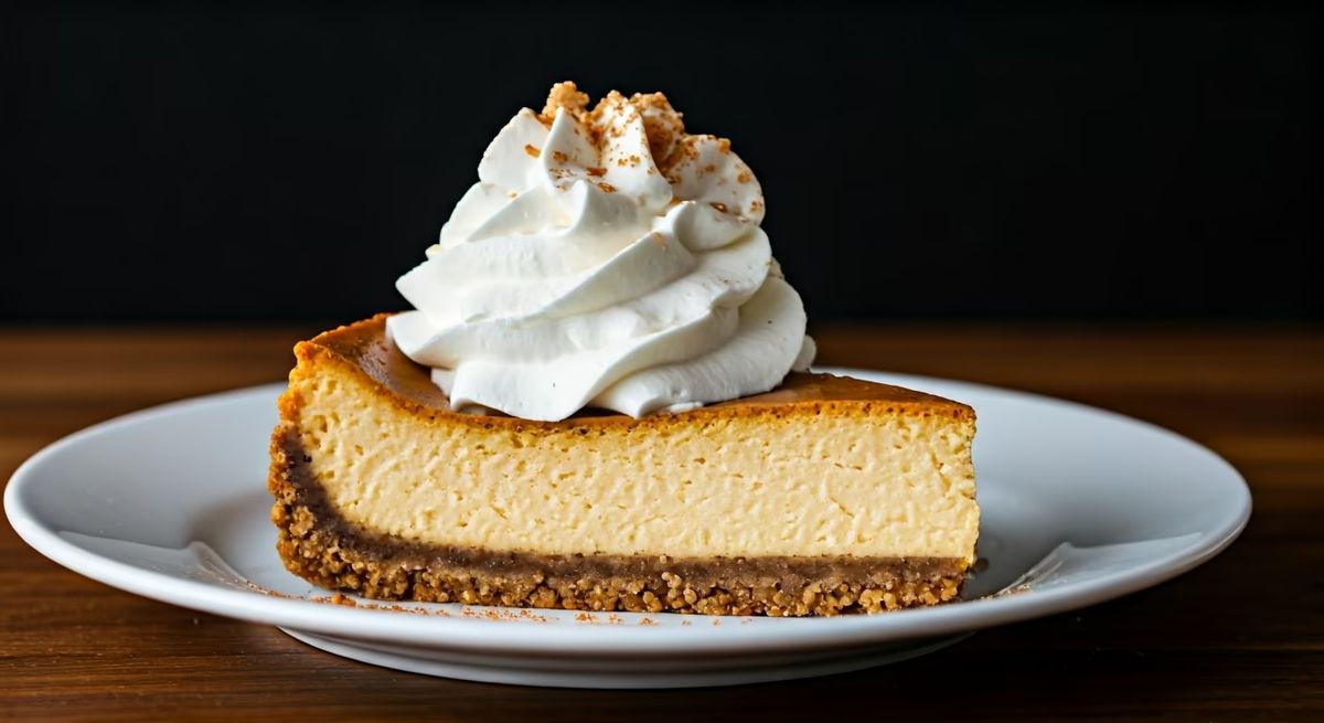 Spiced Pumpkin Delight Cheesecake recipe - American medium difficulty dish