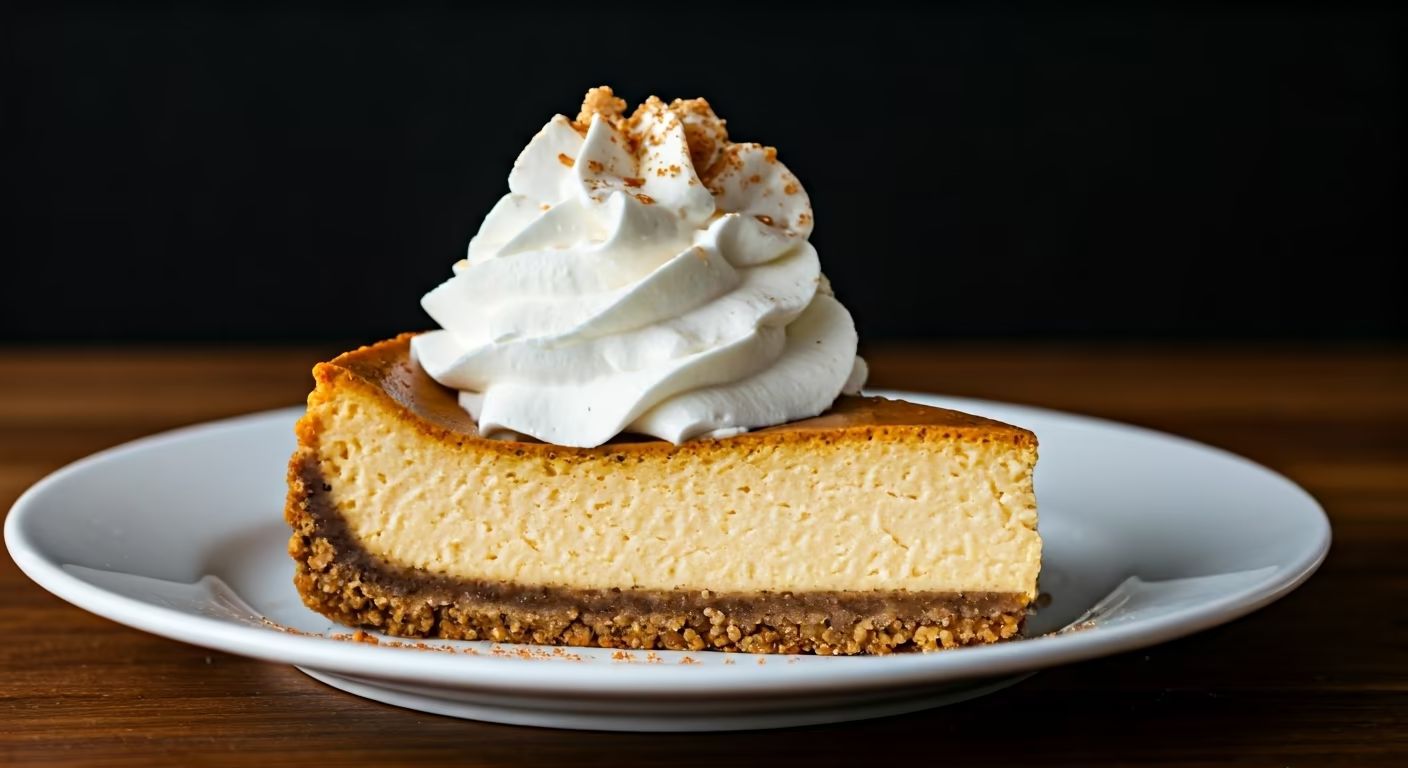 Spiced Pumpkin Delight Cheesecake recipe - delicious medium difficulty in Desserts category