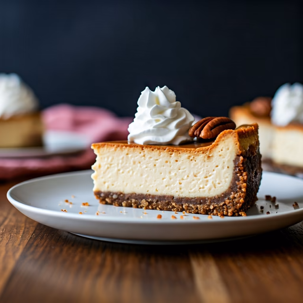 Pecan Pie Cheesecake recipe - American medium difficulty in Holiday Sweets, Desserts, Pie category