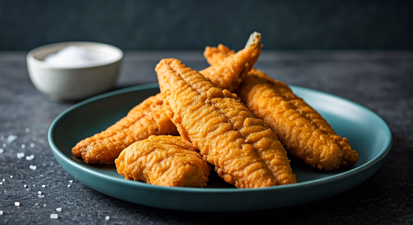 Deep Fried Perch Fillets recipe - American medium difficulty in Appetizers, Seafood, Fried Foods category