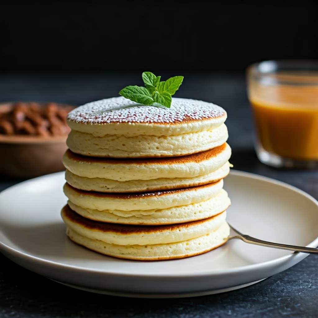 Japanese Soufflé Pancakes Recipe @ TotallyChefs