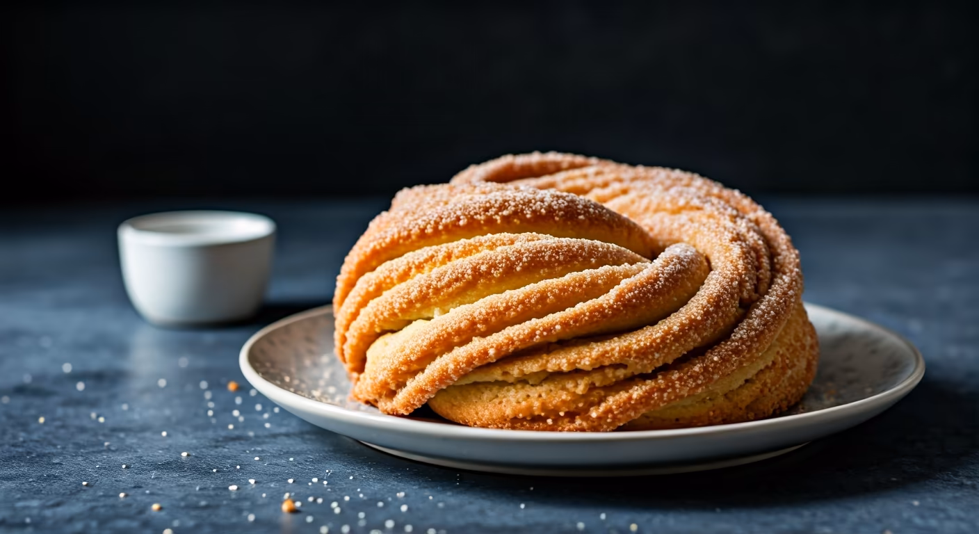Mexican Sugar Twists recipe - Mexican medium difficulty in Desserts, Baking category