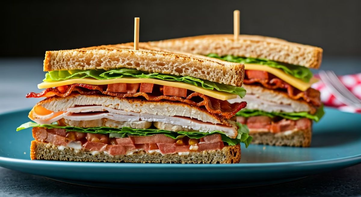 Deluxe Club Sandwich recipe - American easy difficulty dish
