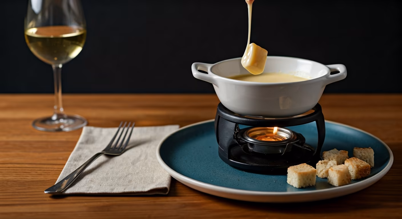 Cheese Fondue Delight recipe - Other medium difficulty in Party Food, Appetizers category