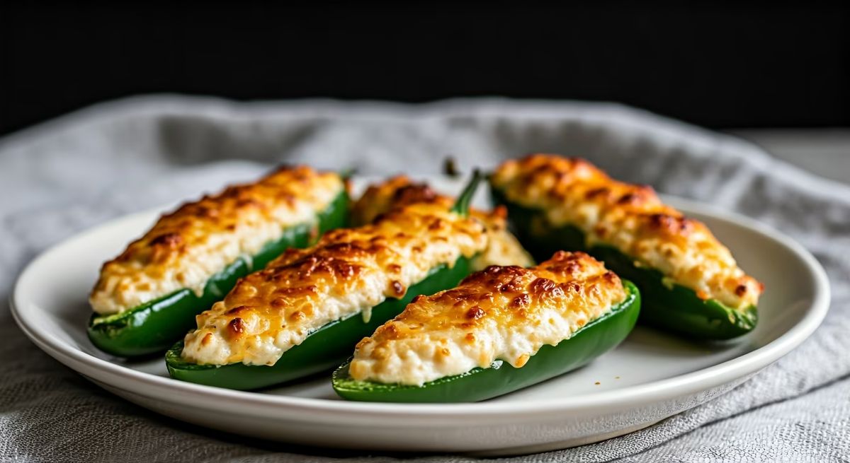 Cheesy Bacon Jalapeño Poppers recipe - American medium difficulty dish