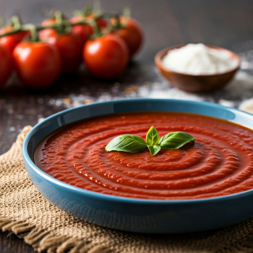 Best Pizzeria Style Pizza Sauce recipe - Italian easy difficulty in Sauces & Condiments, Pizza category
