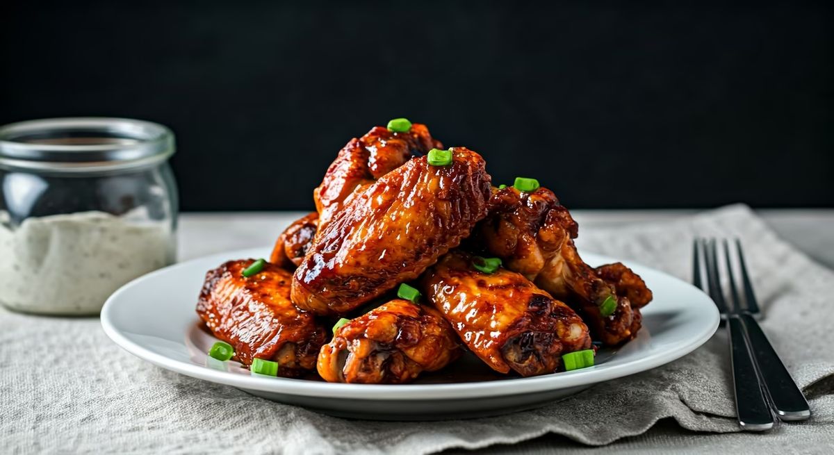 BBQ Chicken Wings recipe - American medium difficulty dish