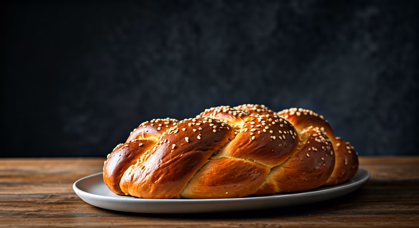 Traditional Challah Bread recipe - Jewish medium difficulty in Baking, Artisan Breads category