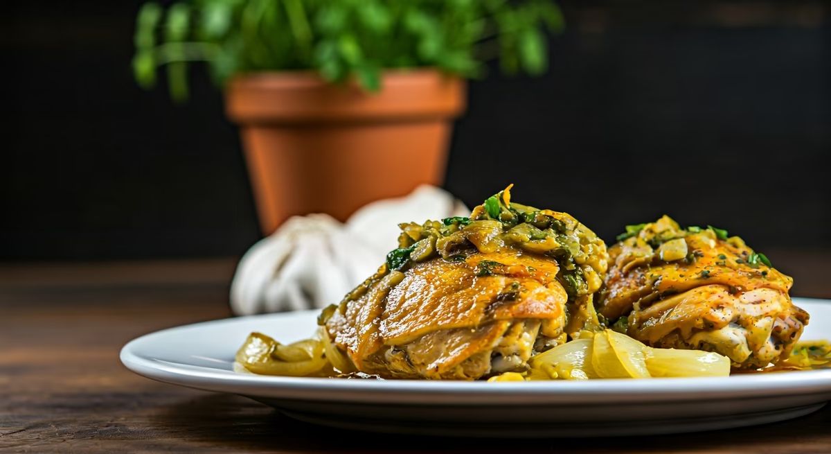 Chicken Yassa recipe - Senegalese medium difficulty dish