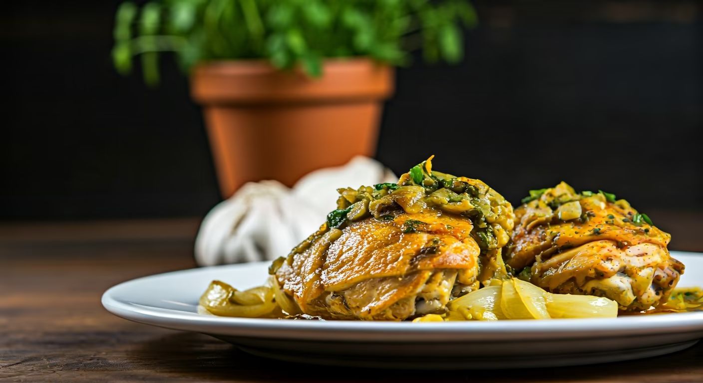 Chicken Yassa recipe - Senegalese medium difficulty in Ethnic Dishes, Main Course category