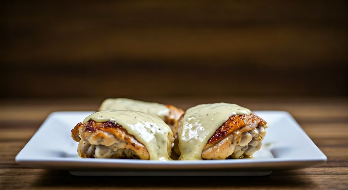 Chicken With White BBQ Sauce recipe - Southern American medium difficulty dish