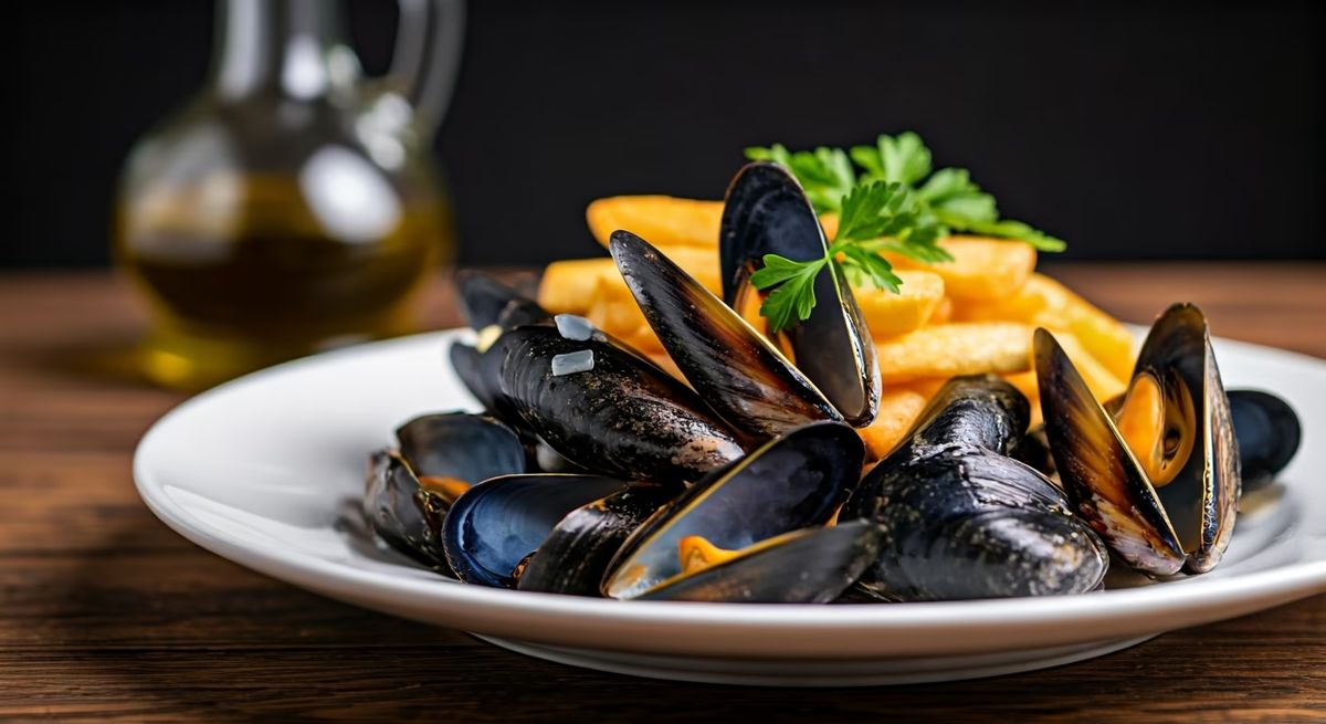 Classic Moules-Frites recipe - Belgian medium difficulty dish