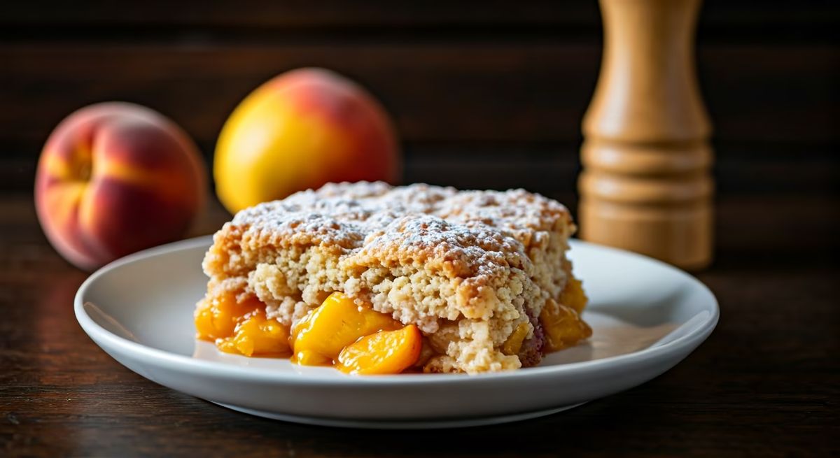 Southern Peach Cobbler recipe - Southern American medium difficulty dish