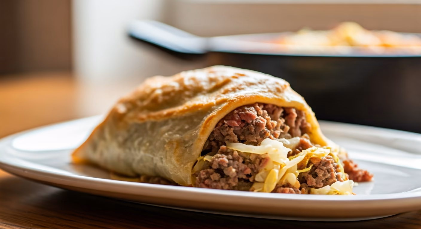 Nebraska Runza recipe - American Midwestern medium difficulty in Comfort Food, Main Course category