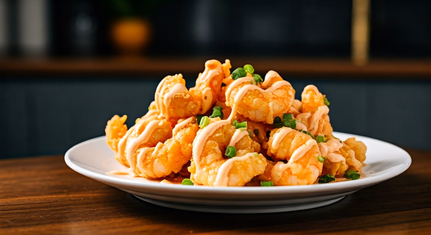 Bang Bang Shrimp recipe - Asian Fusion medium difficulty in Appetizers, Seafood category