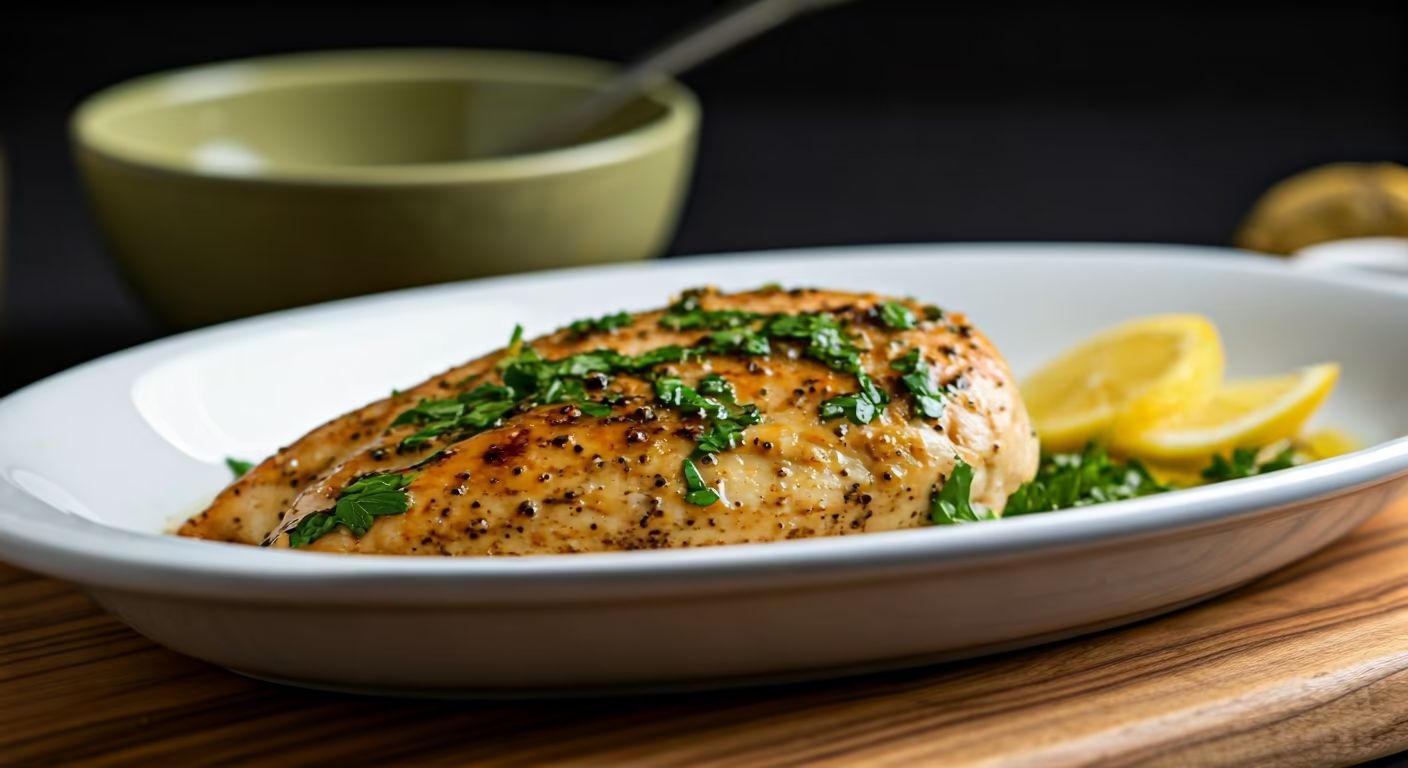 Lemon-Pepper Chicken Breasts recipe - delicious easy difficulty in Healthy Meals, Main Course category