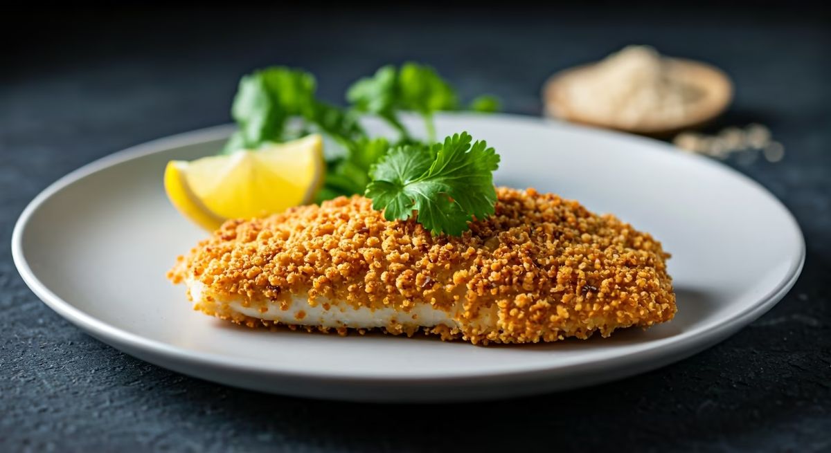 Pan Fried Panko-Crusted Fish recipe - Japanese-Inspired medium difficulty dish